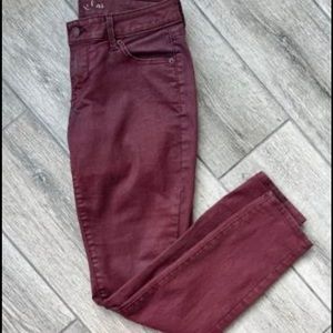 Old Navy Burgundy Jeans - Size 6